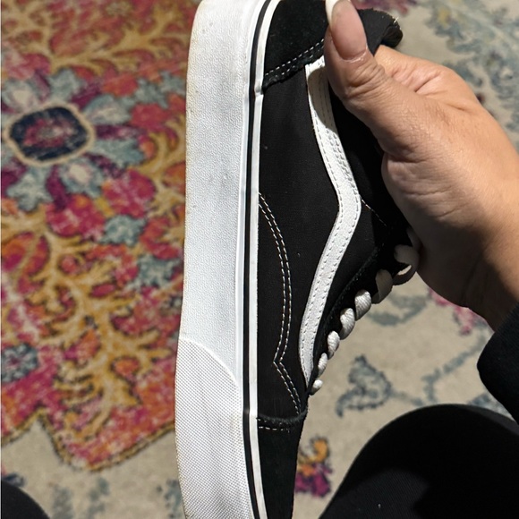 Vans Old Skool Black and White Sneakers - Picture 10 of 13